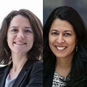 photo of Marjolaine Chaintreau and Amina Razvi joint post photo
